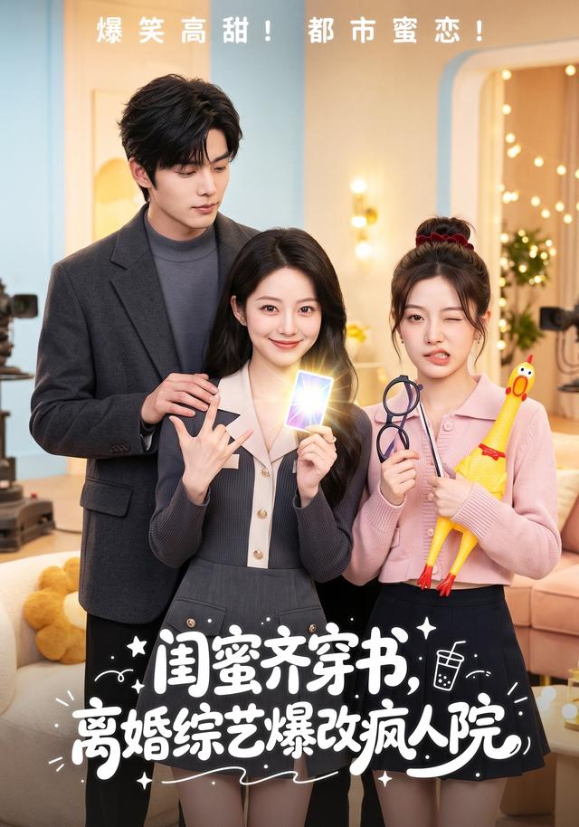 闺蜜齐穿书，离婚综艺爆改疯人院(全集)