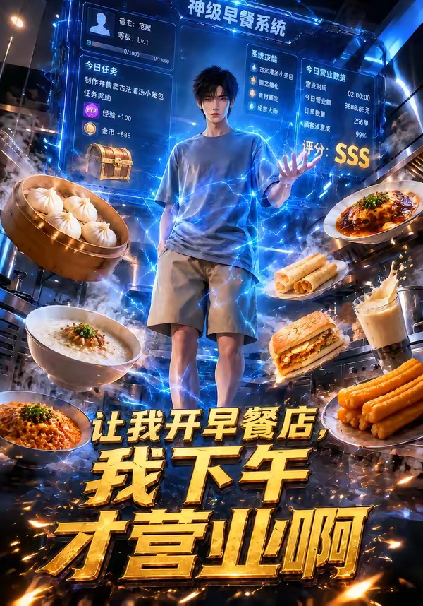 让我开早餐店,我下午才营业啊(全集)