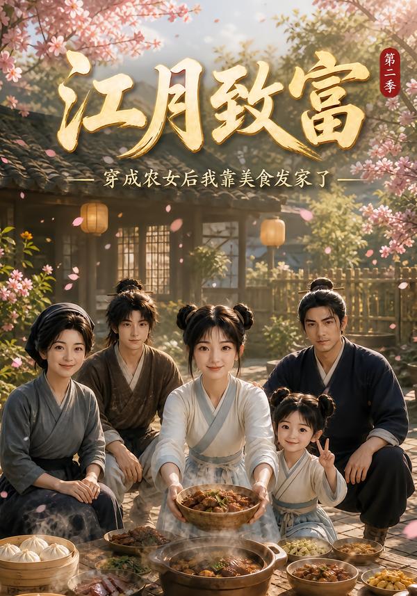 江月致富:穿成农女后我靠美食发家了第二季(全集)