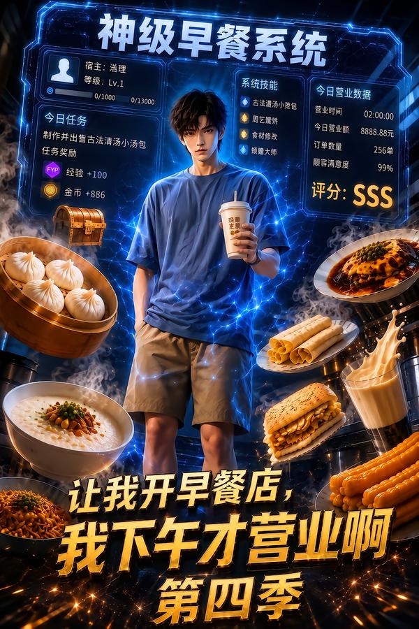 让我开早餐店,我下午才营业啊第四季(全集)